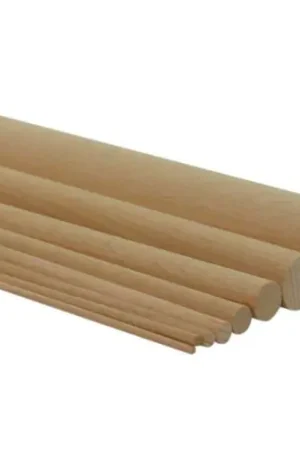 Beperkte Voorraad Beuken Hout Rond 5 mm - Beuken Hout Rond 5 mm